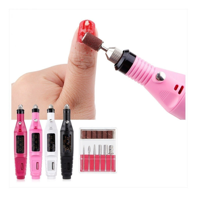 Torno Uñas Manicure 3000 Rpm Set Manicure Y Pedicure Pulidor