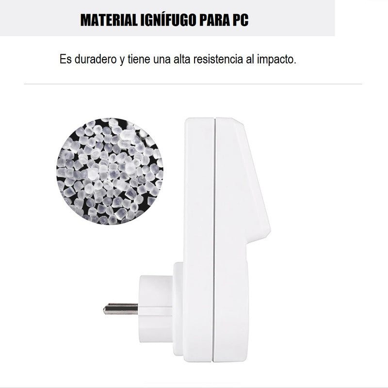 Pack X2 Enchufe Temporizador Timer Digital Programable