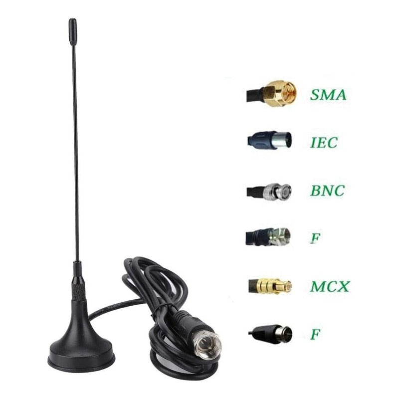 Pack X2 Mini Antena Digital Tv Antenas 10db Receptor Señal