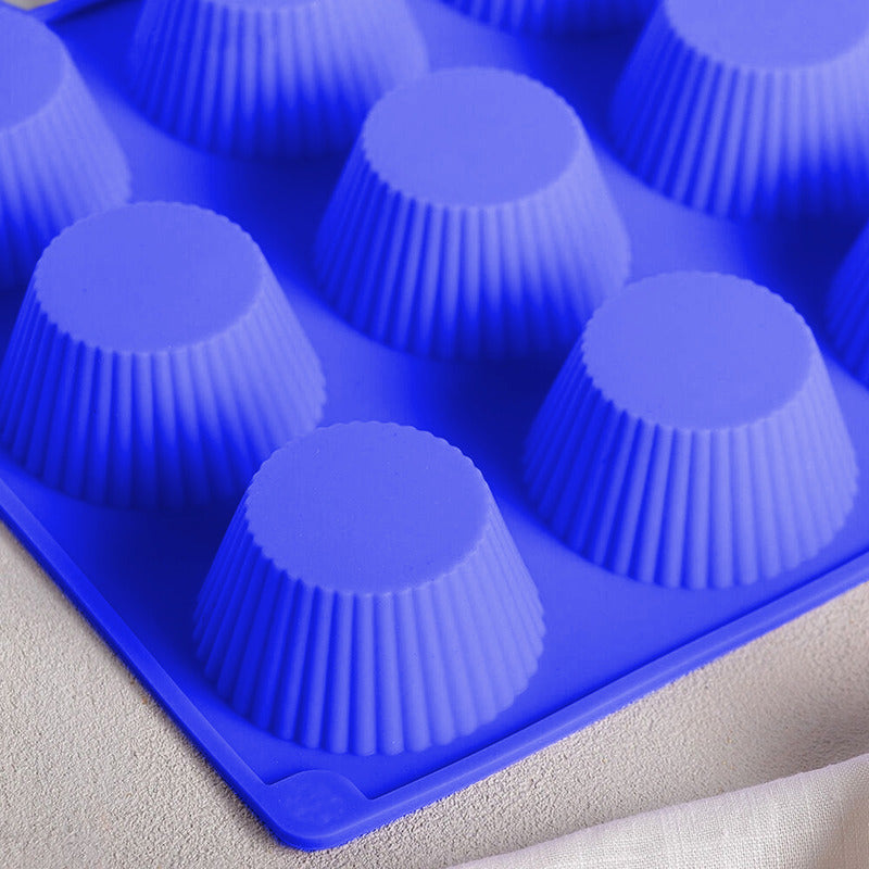 Molde Muffins Molde De Silicona 12 Cup Molde Cupcakes Repost