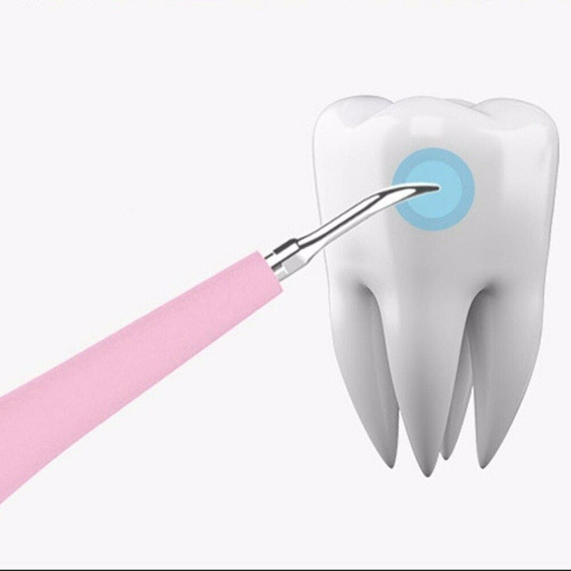 Pack X2 Removedor De Sarro Dental Limpiador De Dientes Quita Color Rosa/rosa