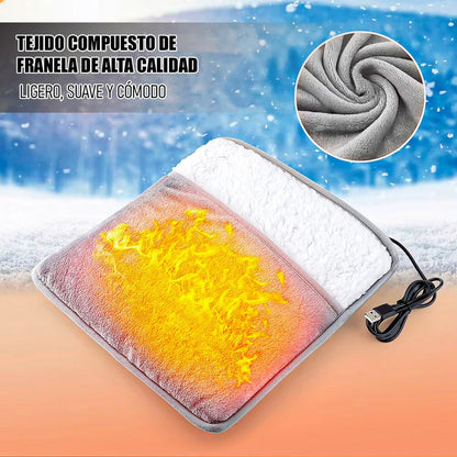 Calienta Pies Calentador De Pies Eléctrico Almohadilla Usb