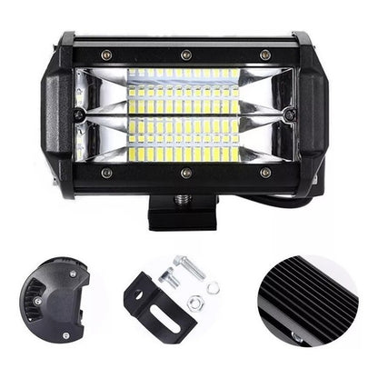 Focos Neblineros Led Barra 72w Neblineros Led Auto Moto