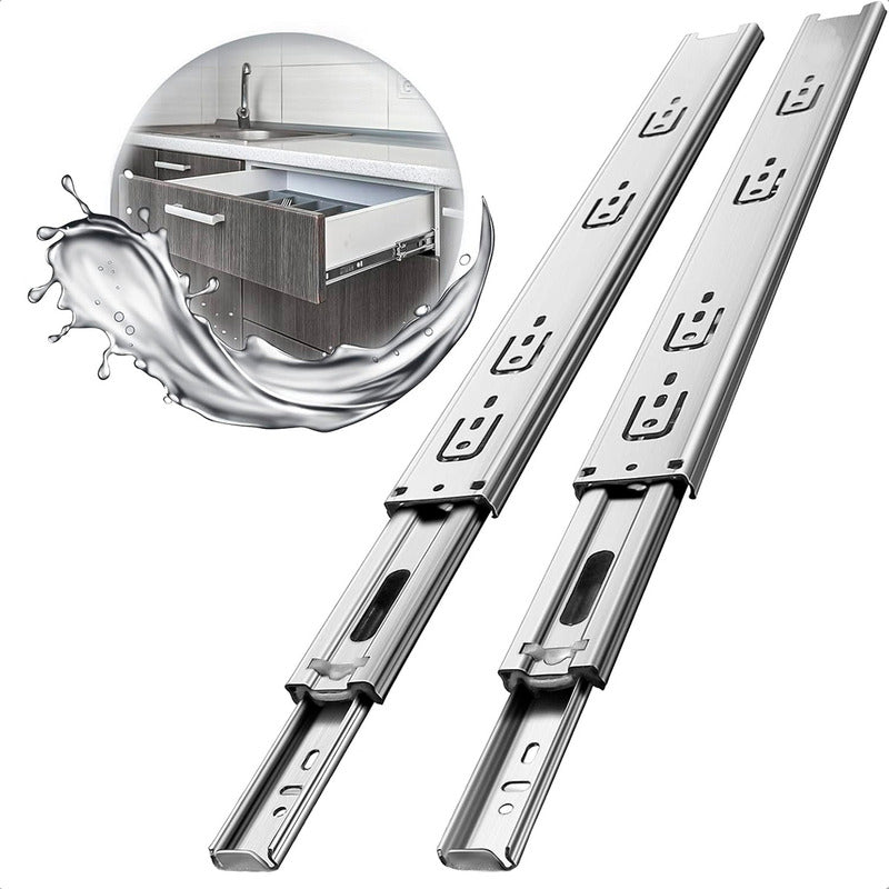Corredera Telescópica Riel Para Cajones Corredera Riel 50 Cm Arcashopping Correderas Para Cajones Correderas Telescopicas 50 Cm Rieles Telescopicos Para Cajones De 50 Cm