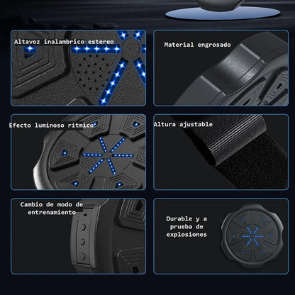 Maquina Boxeo Inteligente Objetivo Musical Maquina Bluetooth