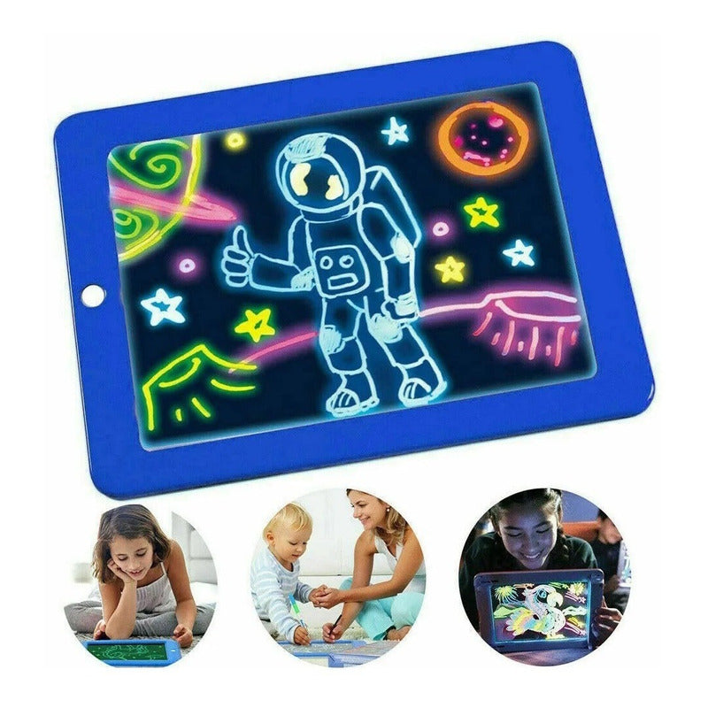 Pack 2 Pizarra Magica Para Niño Pizarra Didactica Para Dibuj