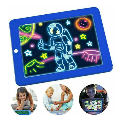 Pack 2 Pizarra Magica Para Niño Pizarra Didactica Para Dibuj