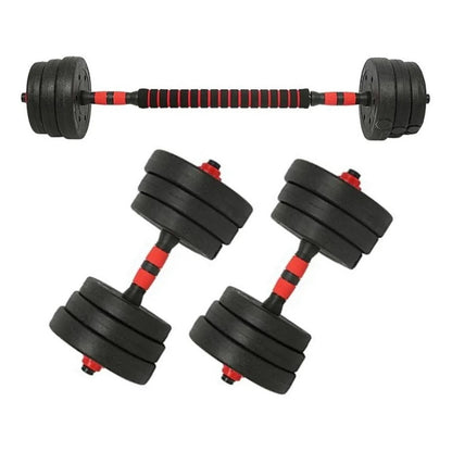 Set De Pesas Ajustable Mancuerna Pack Mancuernas 20kg Pesa