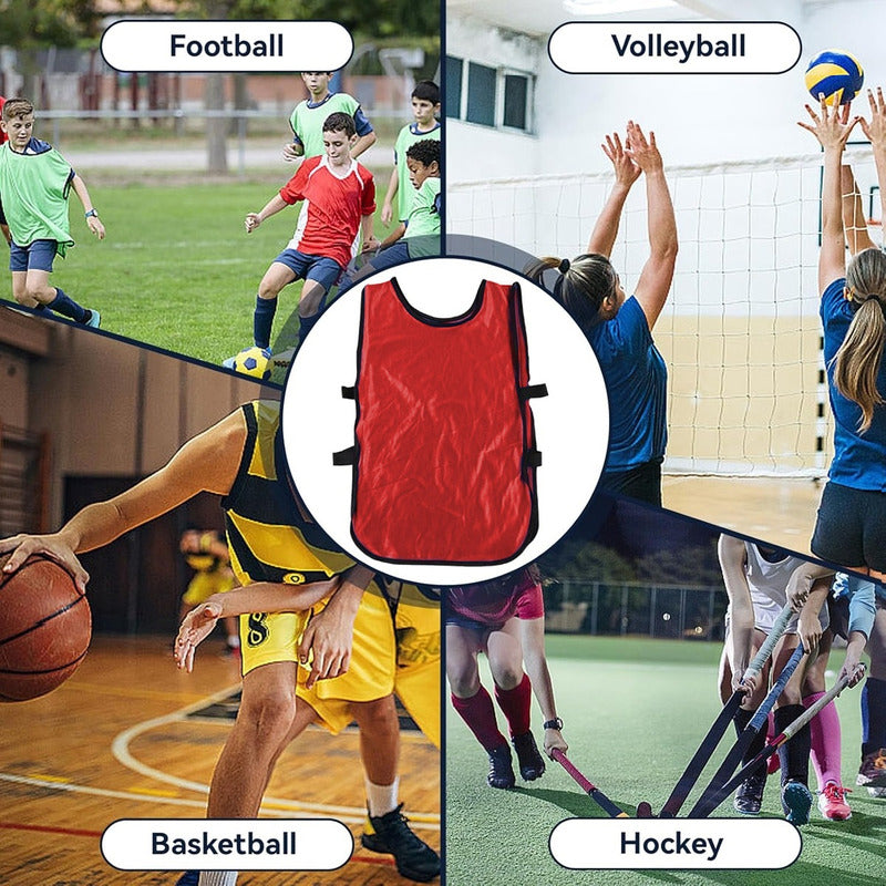 Chalecos Deportivo Petos Multiuso Para Niños Futbol Camiseta
