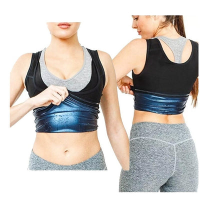 Polera Reductora Mujer Camiseta Reductora Faja Deportiva Muj