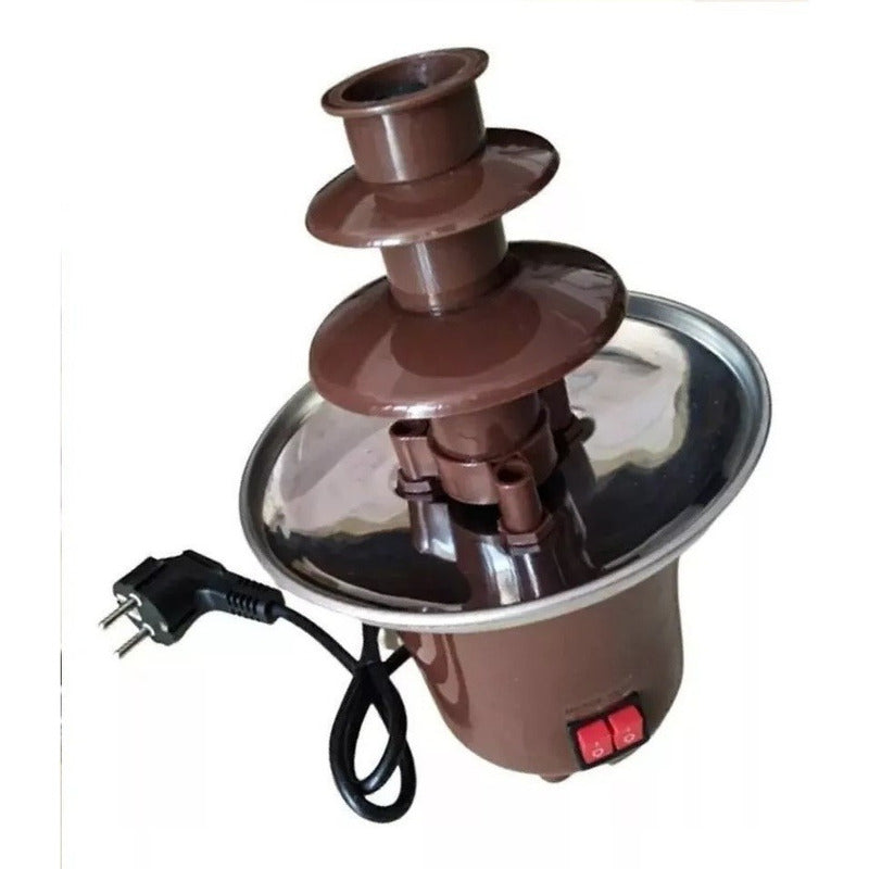 Mini Máquina Eléctrica En Cascada Para Fondue De Chocolate