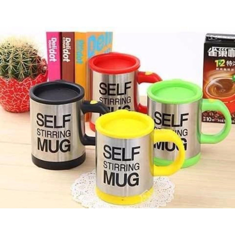 Pack X2 Tazon Con Revolvedor Tazon Mug Tazon Electrico Cafe