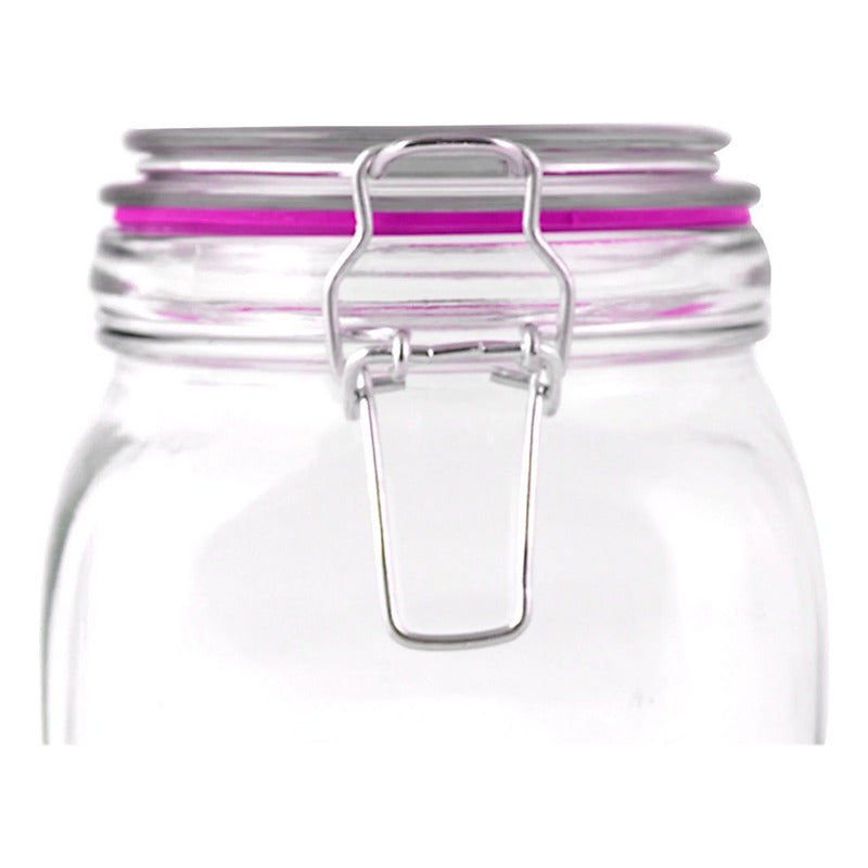 Frasco Hermético 750 Ml Contenedor Vidrio Keep