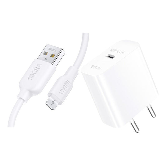 Cargador Carga Rápida 20w Tipo C Compatible Con Lightning