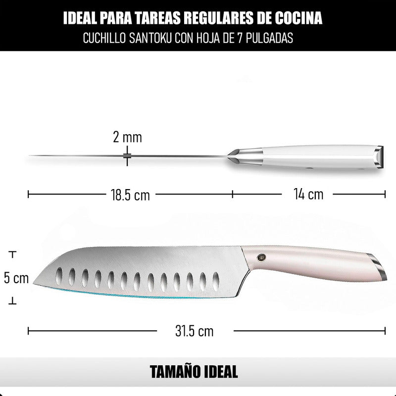 Cuchillo Carnicero Cuchillo De Cocina Cuchillo Chef Santoku