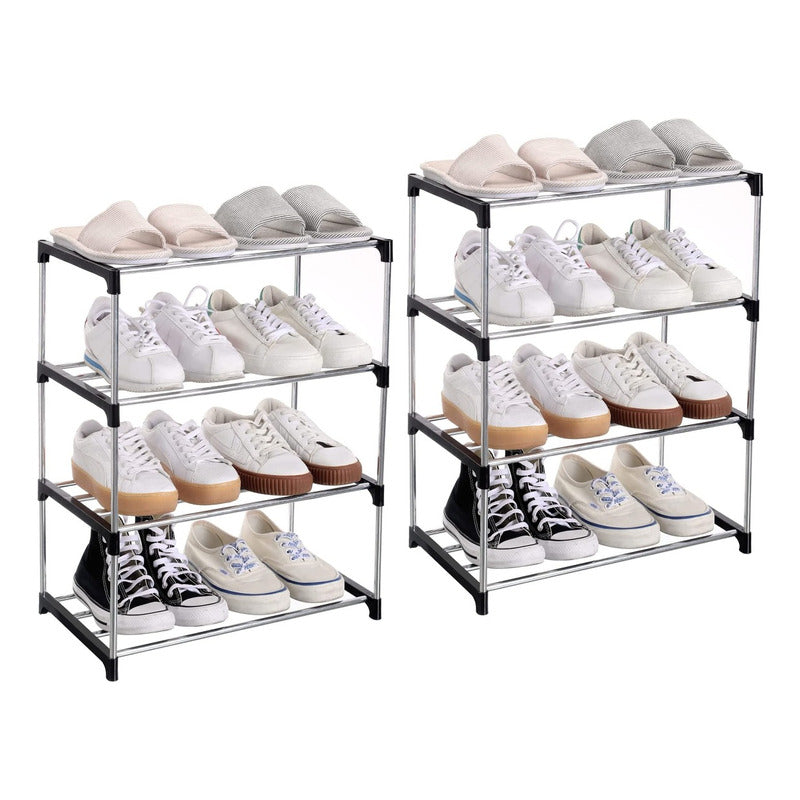 Pack X2 Organizador De Zapatos Zapateros Armables Ordenador