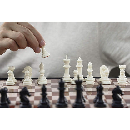 Tablero Ajedrez Plegable Ajedrez Magnético Juego De Ajedrez
