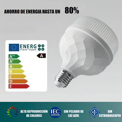Ampolleta Led T140 50w E27 Empavonada Grande Luz Blanco Frío