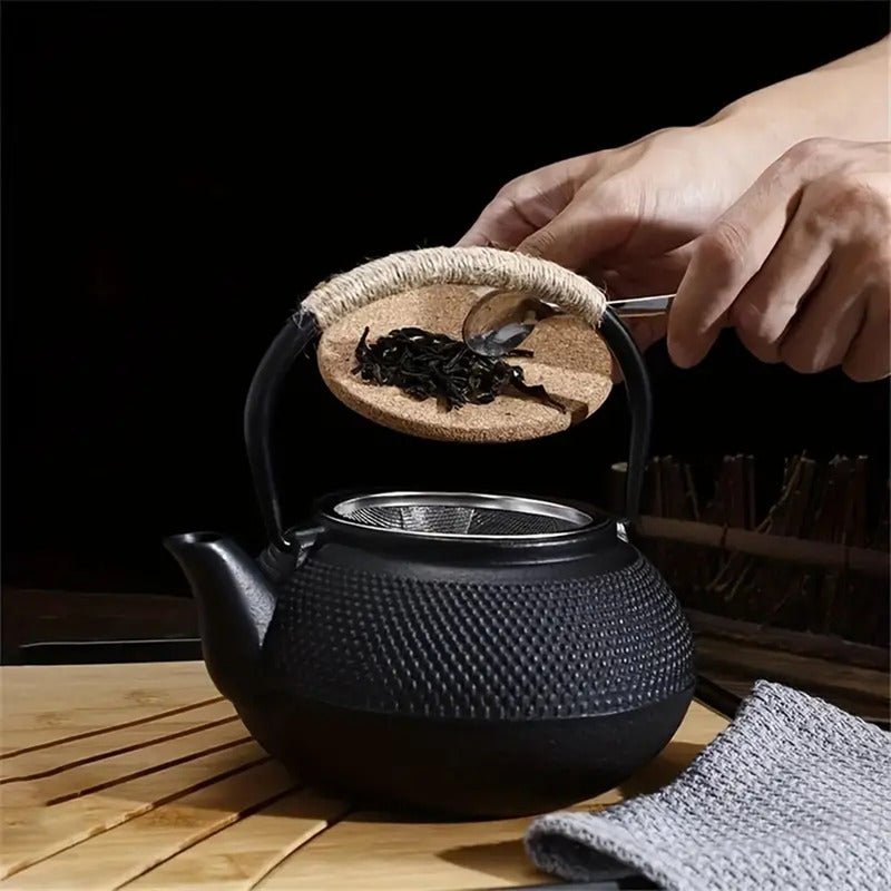 Tetera Hierro Fundido Tetera Japonesa Tetera Infusor 1.2 Lt