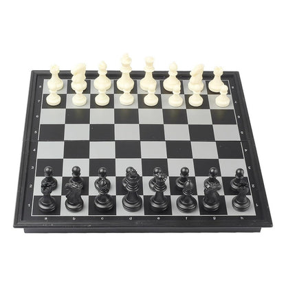 Tablero Ajedrez Plegable Ajedrez Magnético Juego De Ajedrez