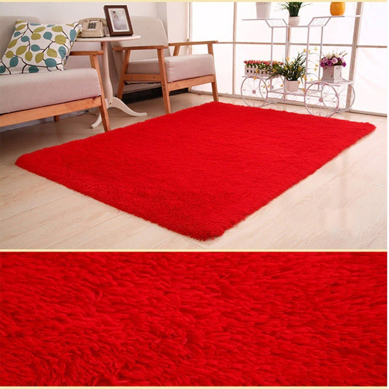 Alfombra Peluda Alfombra Shaggy Alfombras Para Living Colore