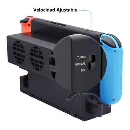 Base Enfriadora Para Consola N-s Enfriador Nintendo Switch