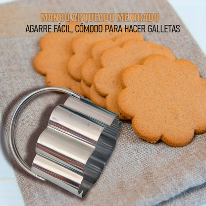 Cortador De Galleta Molde Cortador Masa De Galletas Cuadrado