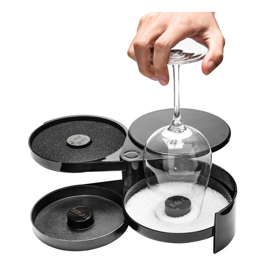 Escarchador De Vasos Orillador Copas Set Bartender 3 Bandeja