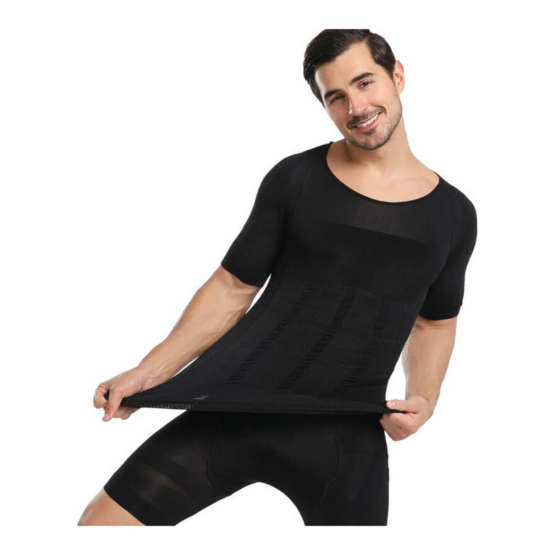Polera Reductora Polera Faja Compresion Hombre Adelgazante H