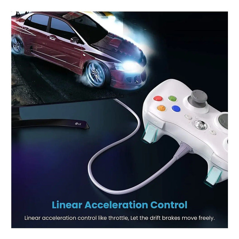 Control Para Consola De Juego Joystick Compatible Xbox360 Pc