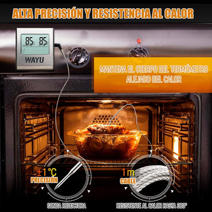 Termometro Para Carne Termómetro Digital Wayu Termometro