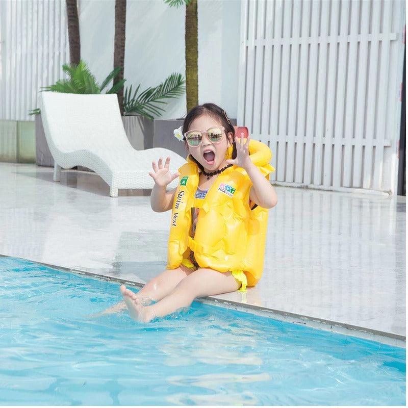 Flotador Niño Flotador Niña Chaleco Inflable Para Piscinas M