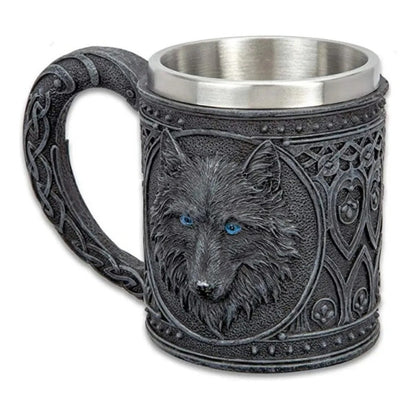 Tazon Grande Tazon Lobo Game Of Throne Tazon Mug Acero Inox