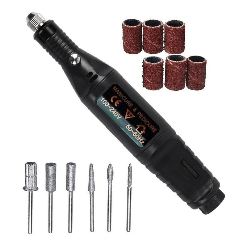 Torno Uñas Manicure 3000 Rpm Set Manicure Y Pedicure Pulidor