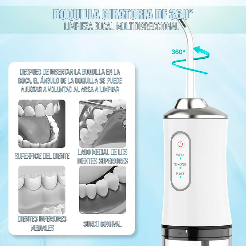 Irrigador Dental Irrigador Bucal Electrico Irrigador Dientes