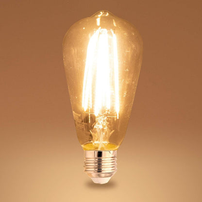 Ampolleta Vintage 6w E27 Filamento Luz Calida 2700k