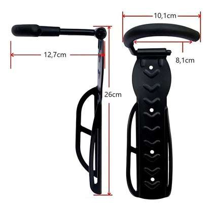Soporte De Pared Para Bicicleta Con Gancho Y Soporte