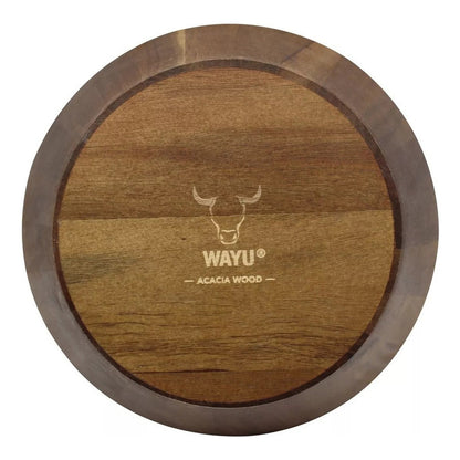 Bowl Wayu 30 Cm Bowl Madera Acacia Bowl Ensaladera Wayu