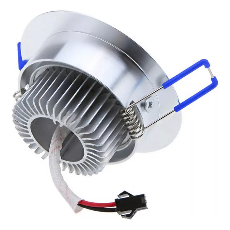 Ampolleta Led Embutido Foco 3w Led Ampolleta Luz Blanca Led Arcashopping Foco Led Embutido Luminaria Led 3w Focos Embutidos Led