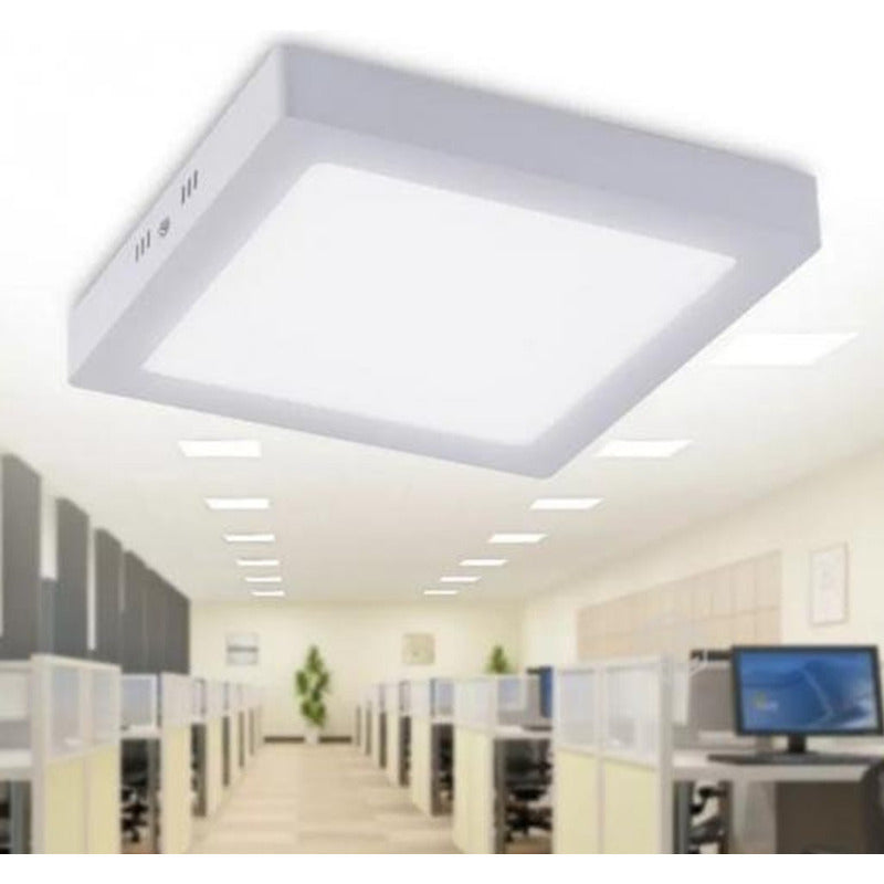 Pack X2 Foco Led Foco Led Sobrepuesto 18w Lamparas Techo