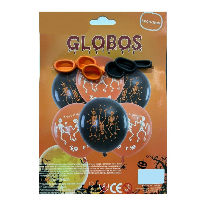 Globos Decorativos Halloween Set De Globos Para Fiesta