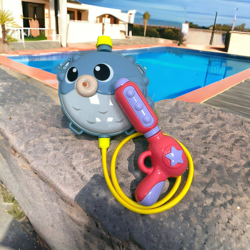 Pistola De Agua Juguete Lanzador De Agua Para Niños 1 Litro