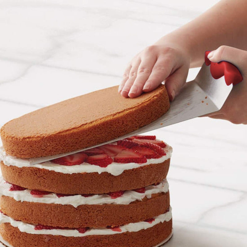 Pack X2 Elevador De Tortas Espátula Pala Levanta Queques