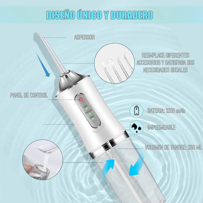 Irrigador Dental Irrigador Bucal Electrico Irrigador Dientes