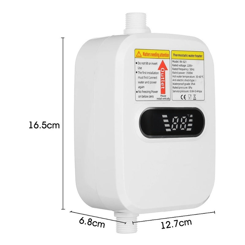 Calentador De Agua Electrico Calefon Electrico Para Ducha