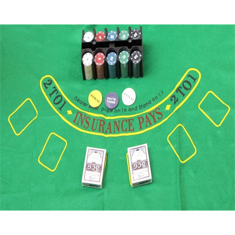 Pack X2 Set Poker Juego De Mesa 200 Fichas Naipes Fichas Pok