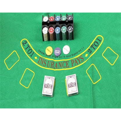 Pack X2 Set Poker Juego De Mesa 200 Fichas Naipes Fichas Pok