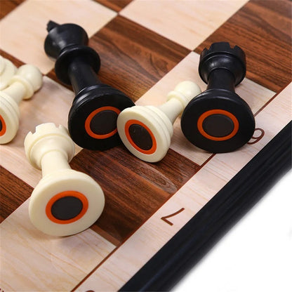 Tablero Ajedrez Plegable Ajedrez Magnético Juego De Ajedrez