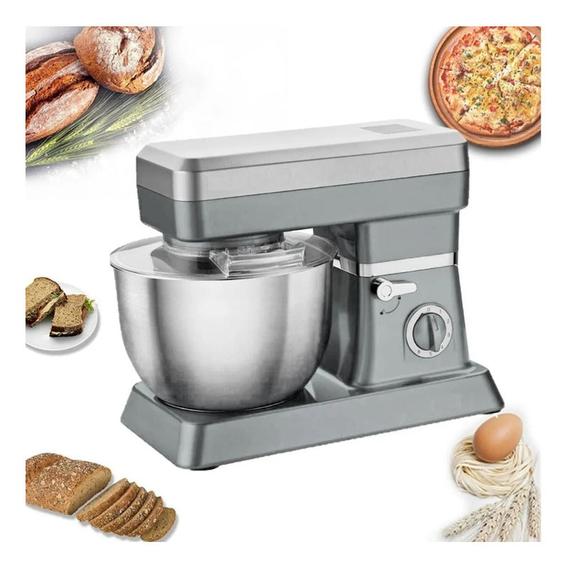 Batidora De Pie Haeger Hg-6669 Gris 50 Hz 220 v