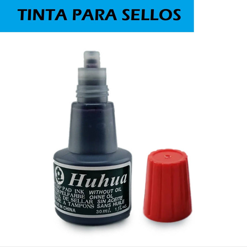 Pack X2 Tinta Timbres Manuales Tinta Para Sello Tinta Tampón